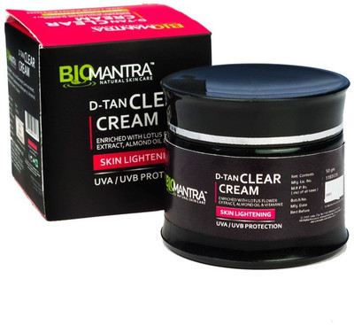 

Biomantra D-Tan Cream(50 g)
