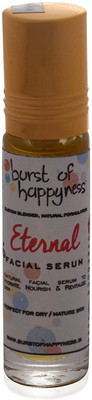 

Burst of Happyness Eternal Facial Serum, with Argan, Jojoba, Rosehip Oil; Moisturize ideal for Anti-Ageing, Dry, Normal & Sensitive Skin(7 g)