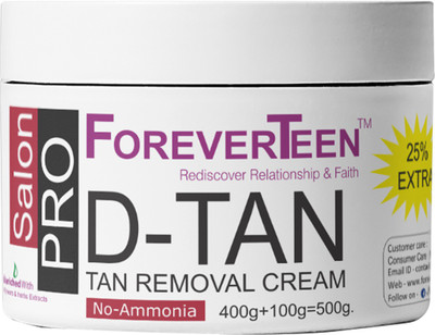 

ForeverTeen Salon Pro D Tan Removal Cream(500 g)