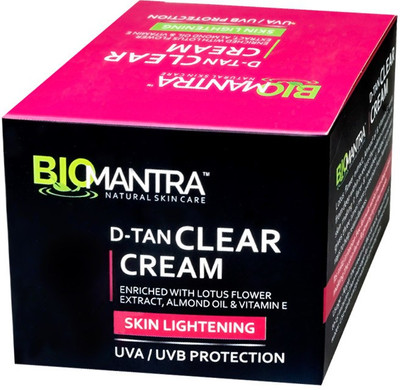 

Biomantra D-Tan Cream(250 g)