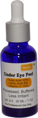 

REJSOL Under Eye Peel:Kojic Acid 10%,Lactic 8%,Vitamin C 10% 30ml(30 ml)