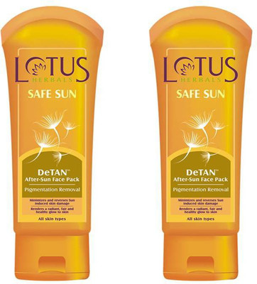 

Lotus Herbals Safe Sun De Tan After Sun Face Pack 200g(200 g)