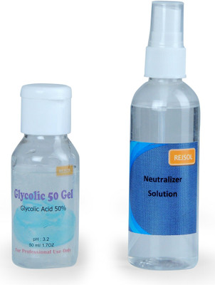 

REJSOL Glycolic Acid 50% Gel 50 ml with 100 ml Neutralizer(150 ml)