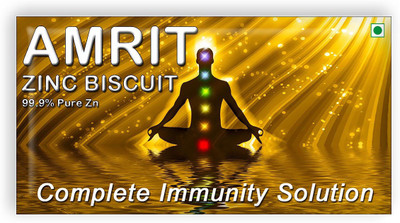 

Fashion Max Zinc Biscuit (Amrit) Remedy for Skin Treatment(70 g)