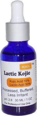 REJSOL Kojic Acid 10%,Lactic 50% 30ml(30 ml)