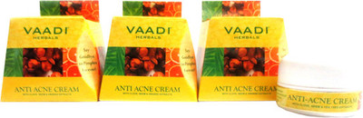 

Vaadi Herbals Value Pack of 3 Anti-acne Cream - Clove & Neem Extract(90 g)