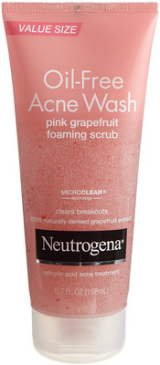 

Neutrogena Oil - Free Acne Wash Scrub Pink Grapefruit(198 ml)