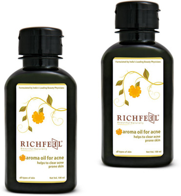 

Richfeel Oil For Acne 100ml (Pack Of 2)(200 ml)