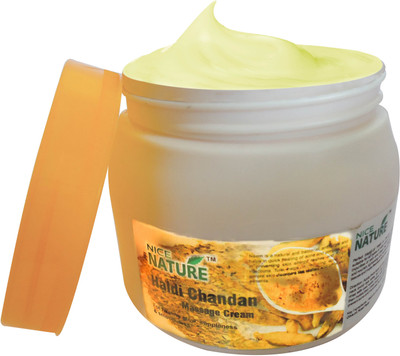 Nice Nature Haldi Chandan Massage Cream 450gm(450 g) available at flipkart for Rs.219