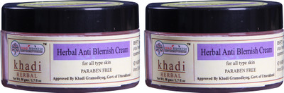 

Khadi Rishikesh Pack of 2 Anti Blemish Cream(50 g)