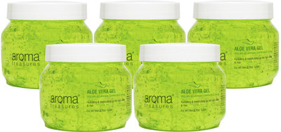 

Aroma Treasures Aloe Vera Gel 125g (Pack Of 5)(625 g)
