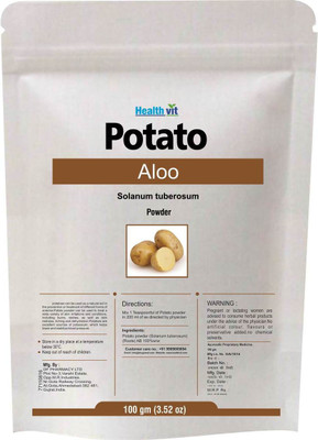 

HealthVit Potato /Aloo (Solanum tuberosum ) Powder 100gms(100 g)