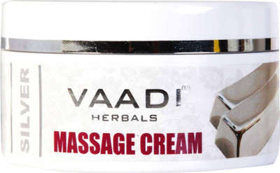 VAADI HERBALS Silver Massage Cream With Pure Silver Dust & Rosemary Oil(50 g)
