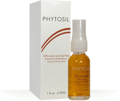 

Phytosil 50% Lactic Acid Gel Peel with Skin Lightening Bearberry Licorice and Kojic Acid(30 ml)