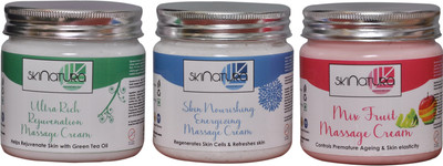 

Skinatura ULTRA RICH, SKIN NOURISHING & MIX FRUIT MASSAGE CREAM (Pack of 3),(480 g)