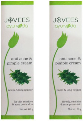 Jovees Anti Acne Pimple Cream Pack of 2(60 g)