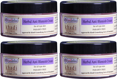 

Khadi Rishikesh Pack of 4 Anti Blemish Cream(50 g)