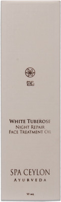 

Spa Ceylon Luxury Ayurveda White Tuberose Night Repair Face Treatment Oil(50 ml)
