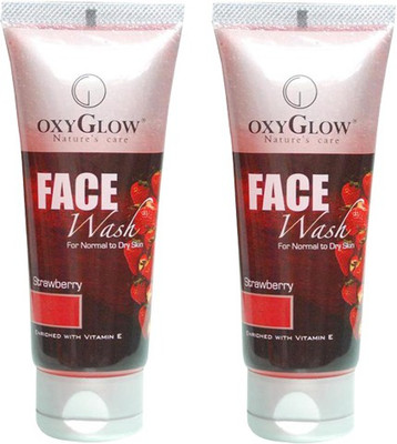 

Oxyglow Strawberry Pack of 2 Face Wash(100 ml)