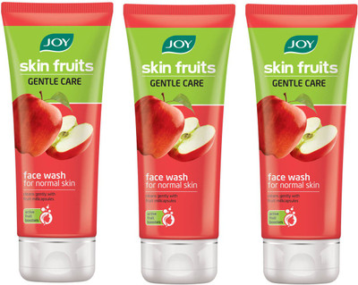 Joy Gentle Care(Apple) Pack of 3 Face Wash(150 ml) Joy Gentle Care(Apple) Pack of 3 Face Wash(150 ml)