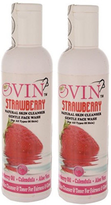 

Ovin Herbal Gentle Skin Toner Deep Cleanser Face Wash-Strawberry Face Wash(200 ml)