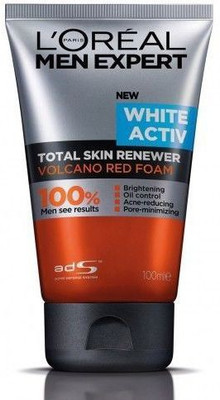 

L'Oreal Paris Men Expert White Activ Volcano Red Foam Face Wash(100 ml)
