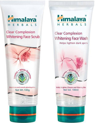 

Himalaya Himalaya Clear Complexion Whitening Scrub & Face Wash (Set of 2) Face Wash(200 ml)