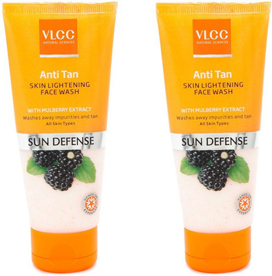 

VLCC VLCC Anti Tan Skin Lightening Face Wash Pack Of 2 Face Wash(100 g)