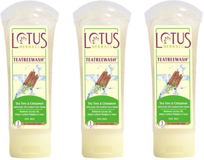 LOTUS Tea Tree and Cinnamon Face Wash(360 g)