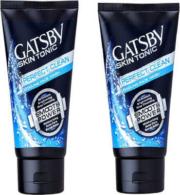 

Gatsby Perfect Clean Cooling, Pack of 2, Face Wash(200 g)