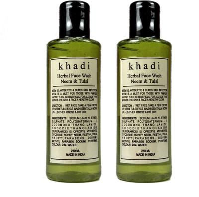 

Khadi Herbal Neem Tulsi Face Wash(420 ml)