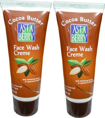 

Astaberry Cocoa Butter Creme-Pack of 2 Face Wash(120 g)