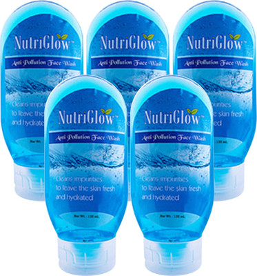 

NutriGlow Pollution Control FaceWash 135ml (Pack Of 5) Face Wash(135 ml)