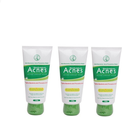 

Acnes Creamy Wash-Pack of 3 (100 g each) Face Wash(300 g)