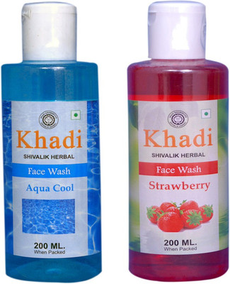 

Khadi Shivalik Aqua cool face and strawberry Face Wash(400 ml)