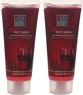 

Astaberry Wine Face Wash - Pack of 2 Face Wash(100 ml)