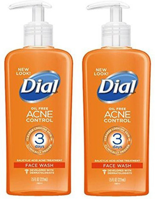 

Dial (2 Pack)- Acne Control Deep Cleansing Face Wash(221.775 ml)