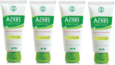 

Acnes Creamy Wash- Pack of 4 (50 g each) Face Wash(200 g)