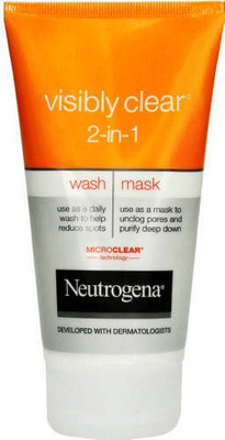 

Neutrogena Visibly Clear 2 in 1 Wash Mask (Imported Made In France) Face Wash(151 ml)