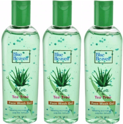 

Blue Heaven Aloe & Tea Tree (Pack of 3) Face Wash(100 g)