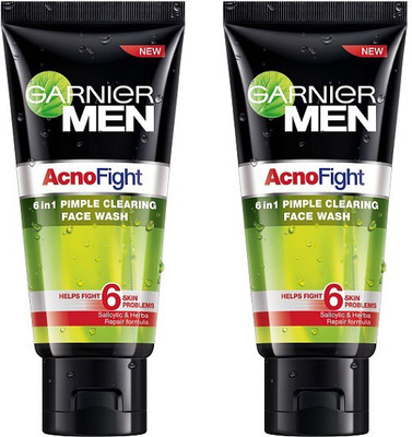 

Garnier pack of 2 AcnoFight Face Wash(200 g)