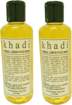 

Khadi Herbal Lemon face wash Face Wash(420 ml)
