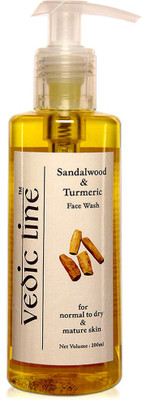 Vedic Line Sandalwood & Turmeric  Face Wash(200 ml)