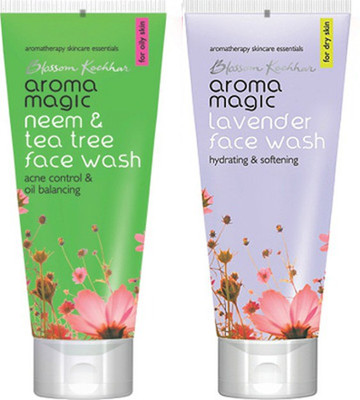 aroma magic neem and tea tree face wash 200ml