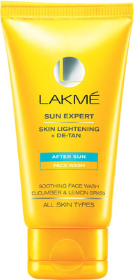 

Lakme Sun Expert After Sun Skin Lightening Face Wash(50 g)