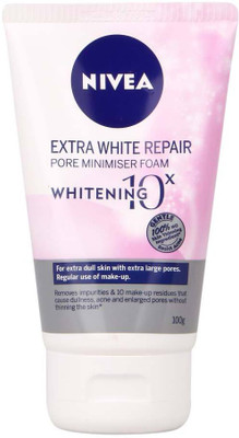 

Nivea White Repair Minimiser Foam Face Wash(100 g)