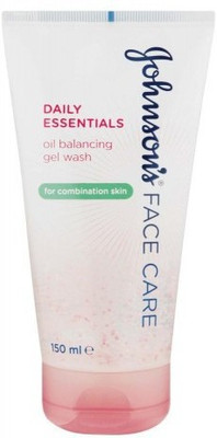 

Johnson's Face Care Daily Essentails Oil Balancing Gel Wash (Imported Made In France) Face Wash(150 ml)