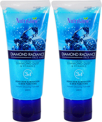 

NutriGlow Diamond Face Wash 65ml (Pack Of 2) Face Wash(65 ml)