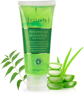 

Sattvik Organics Aloe Vera Gel Face Wash(100 g)