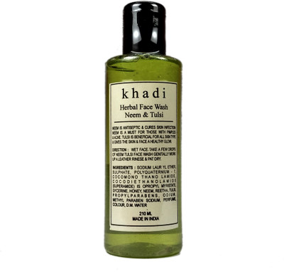 

Khadi Herbal Neem Tulsi Face Wash(210 ml)